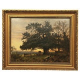 Twilight Landscape Painting